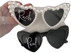 Elegant White Sunglasses For Wedding, Heart-shaped Sunglasses For Summer Weddings, Elegant White Wedding Sunglasses, Heart-shaped Wedding Sunglasses For Summer, White Heart-shaped Sunglasses For Valentine's Day, Wedding Sunglasses, Video Wedding, Sunglasses White, Wedding Bride And Groom