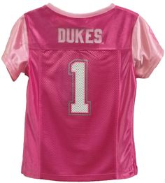 Brand: RussellApparel Features: Officially-licensed Russell James Madison University Dukes Girls Short Sleeves Football Fan Jersey 100% polyester, breathable jersey A great gift for JMU Dukes fans Available sizes: XS (4/5) and S (6/6X) Businesses: Check the business price for discounts Publisher: RussellApparel Details: Officially-licensed Russell James Madison University Dukes Girls Short Sleeves Football Fan Jersey 100% Polyester A great gift for JMU Dukes fans Available sizes: XS (4/6) and S Pink Jersey Top For Game Day, Pink Jersey Top For College, Pink Jersey Top For Sports Events, Pink Tops With Team Name For Fan Gear, Jmu Dukes, Russell James, James Madison University, University Girl, James Madison