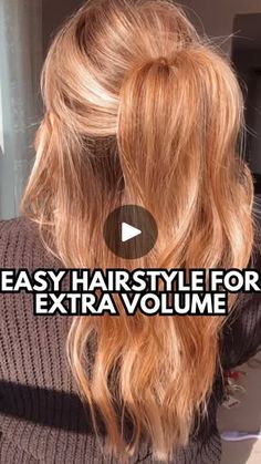 5.8K views · 224 reactions | Save this easy volume hack hairstyle! 💁🏼‍♀️ 

Hi friend, I’m Mandi, your virtual hair bestie! 👋🏻 In case you’re new here, I’m here to share how to easily style, grow and transform your hair by using clean products and simple routines. ✨ 

Drop HAIR GOALS below for a 🆓 hair consult where I’ll give you a personalized hair care system and routine recommendation that will solve all of your hair care needs! Be sure you’re ✨f o l l o w i n g ✨me so you see my dm! I can’t wait for you to start seeing results on your healthy happy journey! 🫶🏻

Hugs + Happy Hair 🥂 

#hairstyles #hairstyle #easyhairstyles #hairtutorial #hairtutorials #easyhairstyle #halfuphalfdownhairstyle #halfuphalfdown #voluminoushair #clawclip | Easy Hair Tutorials | Hairstyles | Hair Growth