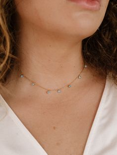 18kt gold plated Brass Blue Opal Length: 13 Inches 3 Inch extender Blue Opal Necklace, Boho Pink, Chocker Necklace, Trendy Fashion Jewelry, Diamond Charm, Pink Boho, Opal Necklace, Lariat Necklace, Gold Plated Necklace