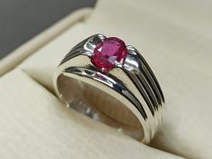 Natural 1 Carat Pigeon Dark Deep Red Ruby Sterling Silver 925 Handmade Women Ring Product: Ring Gemstone: Ruby Color: Red Handmade Ring Gemstone Origin: Africa It is Natural, Heated and Treated Ruby with pure 925 Sterling Silver Handmade Ring. Formal Lab-created Ruby Jewelry With Round Band, Formal Jewelry With Lab-created Ruby In Round Band, Formal Jewelry With Lab-created Ruby In Round Shape, Formal Red Birthstone Ring With Polished Finish, Formal Red Polished Birthstone Ring, Fine Jewelry Red Birthstone Ring With Polished Finish, Formal Red Ruby Ring With Round Band, Aaa Quality Red Jewelry For Formal Occasions, Red Sterling Silver Ruby Ring Hallmarked