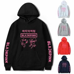 KPOP Blackpink Lisa JISOO Jennie Rose Hooded Pullover Sweatershirts Hoodie Tops       Item include: 1 PC pullover Materail:65%cotton+35%polyester    COLOR:Black;White;Pink;Gray:Navy Blue;Red      Size: XXS~4XL .Pls check size chart before place an order.                                                                                                                                Shipping: 1.We ship the parcel by China Post Air Mail after the payment is cleared. If you need the products urgently, Kpop Hooded Sweatshirt For Winter, Kpop Hooded Sweatshirt For Fall, Kpop Style Hooded Sweatshirt For Fall, Kpop Long Sleeve Sweatshirt For Winter, Kpop Hoodie With Letter Print For Winter, Kpop Cotton Long Sleeve Hoodie, Kpop Style Winter Streetwear Sweatshirt, Kpop Style Hoodie With Letter Print, Kpop Style Hooded Hoodie For Streetwear