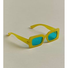 Urban Outfitters Trip Chunky Rectangle Sunglasses Modern Yellow Rectangular Sunglasses, Modern Rectangular Yellow Sunglasses, Retro Yellow Sunglasses For Vacation, Yellow Plastic Sunglasses For Summer, Yellow Rectangular Sunglasses For Summer, Trendy Rectangular Yellow Sunglasses, Trendy Yellow Rectangular Sunglasses, Rectangular Yellow Sunglasses For Summer, Yellow Square Frame Sunglasses For Beach