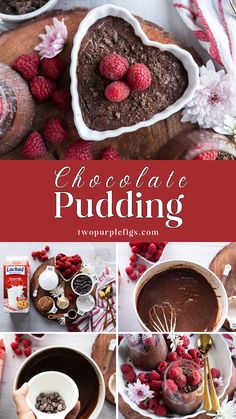 Chocolate Pudding Chocolate Pudding Recipe, Easy Pudding Recipes, Chocolate Pudding Recipes, Quick Cake, Yummy Desserts Easy, Impressive Desserts, Dessert For Two, Simple Cake Designs, Simple Cake