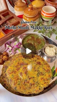 Foodklick on Instagram: "✨ Methi Makki Mooli Roti ✨  Methi Makki Mooli Roti is a flavorful Indian flatbread made with a combination of fenugreek leaves (methi), cornmeal (makki ka atta), and grated radish (mooli). This roti is a nutritious and wholesome option, packed with fiber, vitamins, and minerals. It is commonly enjoyed with yogurt, pickles, or a dollop of butter, and is a popular dish in the northern and western parts of India, especially during the colder months.  Ingredients:  1 cup cornmeal (makki ka atta) 1/2 cup whole wheat flour (optional, for binding) 1/2 cup fresh fenugreek leaves (methi), finely chopped 1/2 cup grated radish (mooli), squeezed to remove excess water 1-2 green chilies, finely chopped (optional) 1/2 tsp ajwain (carom seeds) 1/2 tsp cumin powder 1/4 tsp red chi Mooli Paratha Recipes, Mooli Recipe, Methi Paratha Recipes, Gluten Free English Muffin Recipe, Atta Recipe, Methi Paratha, Methi Recipes, Dirty Rice Recipe, Carom Seeds