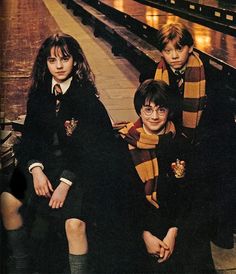 the harry potters are posing for a photo