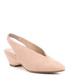 Women's Shoes | Dillard's Classic Closed Toe Slingback Pumps With Deep Heel Cup, Spring Pointed Toe Slingback Sandals With Leather Lining, Classic Leather Slingback Pumps With Low Heel, Classic Leather Low Heel Slingback Pumps, Leather Low Heel Slingback Pumps, Summer Suede Slingback Pumps With Low Heel, Summer Suede Low Heel Slingback Pumps, Suede Low Heel Slingback Pumps For Summer, Formal Leather Mules With Suede Lining