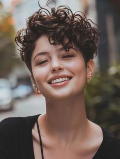 Curly Pixie Haircuts – Stylish, Versatile, and Trendy Short Curly Pixie, Short Bob Haircuts