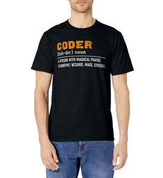 PRICES MAY VARY. So do you like what see? Go ahead and make your friends jealous with this Coding Definition Coder Developer App Code graphic tee. Perfect for any occasion. Grab this Coding Definition Coder Developer App Code design for your sweetheart, husband, wife, boyfriend, girlfriend, family, friends, or someone special. Lightweight, Classic fit, Double-needle sleeve and bottom hem Cool Crew Neck T-shirt With Letter Print, Cool Letter Print Crew Neck T-shirt, Novelty Cotton Tops With Text Print, Cotton Novelty Top With Text Print, Cool Pre-shrunk Crew Neck T-shirt, Cool Crew Neck T-shirt With Funny Print, Cool Letter Print T-shirt, Novelty Short Sleeve T-shirt With Letter Print, Cool Cotton Slogan T-shirt