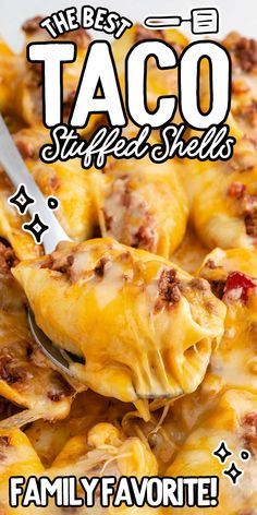 the best taco stuffed shells family favorite