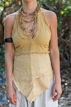 Womens Halter Tops, Brown Tie, Handwoven Fabric, Backless Top, Magnolia Pearl, Traditional Crafts, Tie Top, The Source, Natural Fabrics