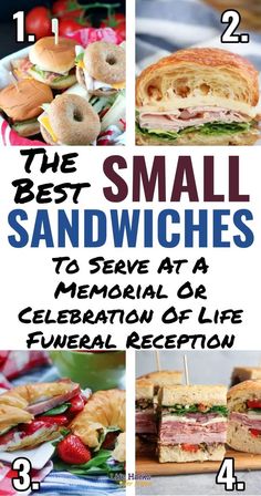 Best Cold Sandwiches, Easy Large Group Meals, Cold Party Food, Food To Feed A Crowd, Cold Picnic, Cold Finger Foods, Picnic Sandwiches, Slider Sandwiches, Large Group Meals