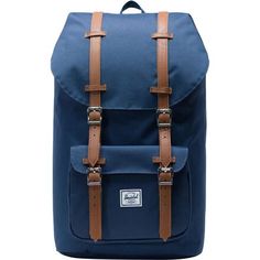 Throw a few clothes and a toothbrush into your Herschel Little America Backpack and head out the front door. This pack has a classic mountaineering style that's ready for adventure whether you're crashing on friends' couches across the country for the summer or just getting away from your roommate for a night. Casual Nylon Backpack For Adventure, Casual Backpack For Adventure And Back To School, Durable Casual Backpack For Hiking, Durable Casual Hiking Backpack, Blue Nylon Backpack For Adventure, Blue Functional Adventure Backpack, Navy Casual Backpack For Travel, Casual Navy Backpack For Travel, Blue Backpack For Back To School Adventure