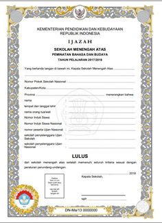 the certificate for an award is shown in this file, it shows that there are only one