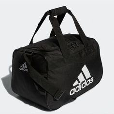 Adidas Diablo Ll Duffel Bags .Condition New With Tags Adidas Sling Bag, Yohji Yamamoto Shoes, Adidas Duffle Bag, Small Duffle Bag, Soccer Bag, Adidas Camo, Adidas Backpack, Adidas Bags, Faux Leather Backpack