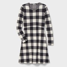 Women’s T-Shirt Flannel Long Sleeve Dress Long Sleeve Plaid Cotton Dress For Fall, Long Sleeve Cotton Plaid Dress For Fall, Casual Plaid Dress For Fall, Plaid Cotton Dress For Winter, Casual Gingham Plaid Dress For Fall, Shirt Flannel, Dress Layer, Flannel Dress, Woven Fabrics