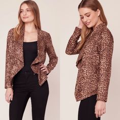 Nwt Bb Dakota Leopard Print Suede Jacket/Coverup. Pockets. Suede. Excellent Next Condition! Bb Dakota. Size S Bb Dakota, Suede Jacket, Leopard Print, Color White, Cover Up, Jackets & Coats, Jackets For Women, Women Shopping, White