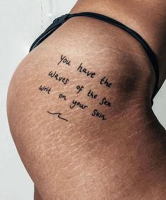 Tattoo For Ocean Lovers, Sea Tatoos Ideas, All Waves Eventually Pass Tattoo, Sea Waves Tattoo, Sea Wave Tattoo, To The Sea Tattoo, Sea Related Tattoos, Sea Inspired Tattoos, Waves Quotes