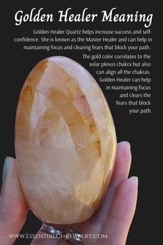 Golden Healer Quartz Crystal Meaning, Golden Healer Meaning, Golden Healer Crystal, Golden Healer Crystal Meaning, Golden Healer Quartz Meaning, Best Healing Crystals, Manipura Chakra, Quartz Properties