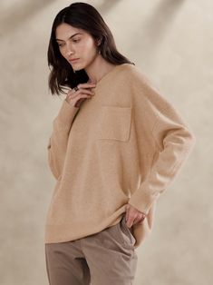 Women's Sweaters & Cardigans | Banana Republic Staple Wardrobe, Support Local Farmers, Cashmere Yarn, Women's Sweaters, Natural Resources, Support Local, Outerwear Sweater, Fall Wardrobe, Cashmere Sweater