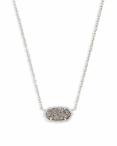 Our #1 bestseller, now in a longer, layerable length. The Elisa Silver Extended Length Pendant Necklace in Platinum Drusy is one of the most iconic iterations of our signature shape. Dress it up or down, layer it or wear it solo - you can wear it every single day, in every single way. Elisa Pendant Necklace, Kendra Scott Necklace Elisa, Short Pendant Necklace, Kendra Scott Elisa, Kendra Scott Necklace, Kendra Scott Jewelry, Stunning Necklace, Silver Pendants, Gold Pendant Necklace