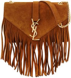 Compact Vanity, Trending Handbags, Hot Handbags, St Laurent, Back Bag, Fringe Bags, Suede Fringe, Saint Laurent Bag, Gucci Handbags