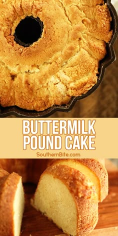 this buttermilk pound cake is so good it's easy to make