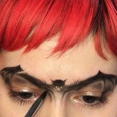 Kate Kane, Permanente Make-up, Funky Makeup, Alt Makeup, Dope Makeup, Goth Makeup, Sfx Makeup