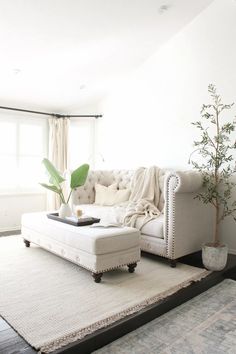 the living room is clean and ready to be used as a place for people to relax