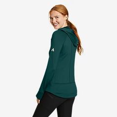 Women's High Route Grid Fleece Full-zip Jacket | Eddie Bauer Athleisure Long Sleeve Fleece Jacket For Winter Sports, Fall Athleisure Fleece Jacket With Moisture-wicking, Moisture-wicking Long Sleeve Fleece Jacket, High Stretch Functional Outerwear For Outdoor, Winter Athleisure Fleece Jacket With Moisture-wicking, Athleisure Moisture-wicking Fleece Jacket For Winter, Winter Athleisure Moisture-wicking Fleece Jacket, Athleisure Long Sleeve Activewear For Winter Sports, Long Sleeve Moisture-wicking Track Jacket For Hiking