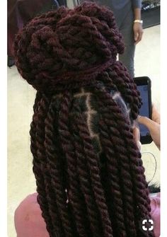 Marley Twists With Highlights, Marley Twists With Color, Marley Twists Medium, Red Marley Twists, Medium Havana Twist, Marley Twists Styles, Havana Twists