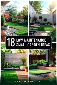 Small Garden Outside House, Small Private Garden Ideas, New Home Garden Ideas, New Garden Design Ideas, Simple Garden Makeover, Narrow Lot Landscaping, Simple Garden Landscape Ideas, Easy Maintenance Garden Ideas, Modern Small Yard Design