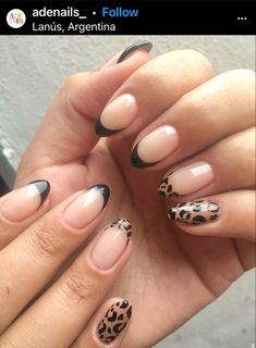 Short Fall Nail Designs, Short Fall Nail, Nail Inspo Acrylic, Nail Designs Fall, Teen Nails, Hello Nails, Leopard Print Nails, Autumn Look, Nails Now