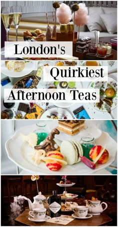 london's quirkyest afternoon teas are the perfect way to celebrate this summer