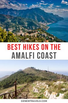 Best Hikes On The Amalfi Coast Best Hikes In Italy, Italy In March, Amalfi Coast Towns, Ravello Italy, Italian Trip, Amalfi Coast Travel, Italy Trip Planning, Italy Honeymoon, Sorrento Italy