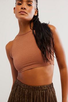 Shop our Boatneck Brami at FreePeople.com. Boho clothing for the creative spirit- free worldwide shipping. Free People Store, Fp Movement, Boho Clothing, High Neckline, Small Bust, Egift Card, Boat Neck, Boho Outfits, Free People