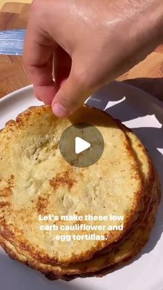 Keto Diet & Recipes on Instagram: "LOW CARB PROTEIN TORTILLAS/WRAPS By @shredhappens . These lowcarb protein packed tortillas/wraps are the perfect base for any wrap or sandwich on your mind. . And of course, they are super quick and easy to make. . Here is how I made them. Feel free to modify up or down depending on how many you want. This recipe makes 10 tortillas: . 1.Pulse together 2 cups of raw cauliflower florets in a small food processor. . 2.Slice 3-4 garlic cloves and add to the food processor and pulse with the processed cauliflower. . 3.Add 8 cracked eggs to the cauliflower/garlic mixture along with a couple pinches salt, ground pepper, and a tsp or so of Chile lime seasoning or spices of choice. Then pulse together until well mixed. You want it liquidy. . 4.Bring a pan on mediu Protein Tortillas, Shred Happens, Not Settling, Egg Tortilla, Lime Seasoning, Raw Cauliflower, Keto Friendly Recipes, Keto Beef Recipes