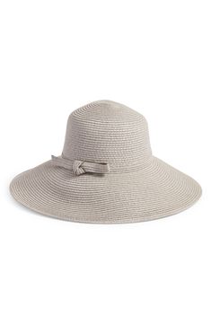 A matching band wraps the crown of this jetsetting floppy hat designed from flexible straw for easy packing. Paper straw Spot clean Imported Packing Paper, Easy Packing, Matching Band, The Crown, Hat Designs, Floppy Hat, Straw, Crown, Nordstrom