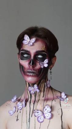 2. Fashion: #fashion, #style, #outfitinspiration, #beauty Scary Halloween Makeup Looks, Makeup Looks For Halloween, Scary Halloween Makeup, Halloween Makeup Scary, Full Makeup, Halloween This Year, Halloween Makeup Looks, One Year Ago, Halloween Looks