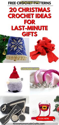 crochet christmas gifts for the last - minute gift guide is featured in this article