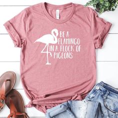 Margarita Graphic, Flamingo Animal, Be A Flamingo, Lobster Shirt, Margarita Shirt, Honeymoon Shirts, Flamingo Shirt, Mommy Shirts, Funny Mom Shirts