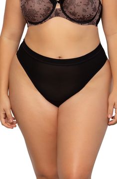 These high-cut briefs made of sheer and breathable stretch fabric comfortably move with you throughout the day. Cotton-lined gusset 88% nylon, 12% spandex Hand wash, dry flat Imported High Cut, Beautiful Woman, Briefs, Stretch Fabric, The Day, Hand Wash, Nordstrom, Mesh, Spandex