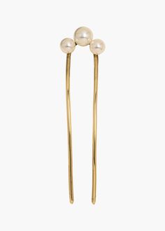 gold pearl Vintage Hair Pin, Golden Hair Accessories, Modern Genshin, Hair Pearls, Genshin Dr, Pearl Hair Pin, Pearl Hair Accessories, Pearl Hairpin, Luxury Hair Accessories