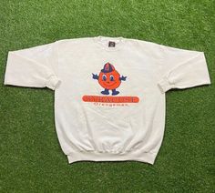 Vintage Syracuse University Sweatshirt Good Vintage Condition Made by PM Sports in the USA Each Vintage item is unique and fits differently. Please refer to measurements for the best fit. Size XL Width 25.5 in Length 29.5 in Slightly Stained * I ship all items in two or three business days and utilize Priority Mail options via USPS. Expedited shipping is available upon request. If you have any questions; Please Ask! *I Ship International!! PLEASE EMAIL BEFORE PURCHASING INTERNATIONALLY * All of Vintage College Shirts, Gym Sweatshirt, 80s Photos, Fashion 2000s, Syracuse University, College Shirts