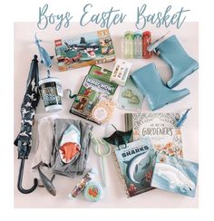 Easter For Kids Gifts, Fishing Easter Basket For Kids, Easter Basket Ideas For 3 Year Boy, Little Boy Easter Basket Ideas, Easter Basket 3 Year Boy, Easter Basket Ideas For 1 Year Boy, Easter Basket Ideas Boys Age 7