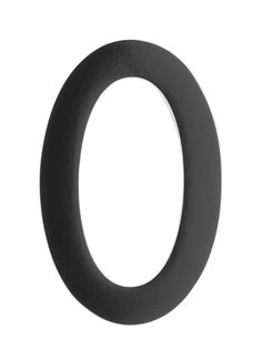 an o - ring is shown on a white background with the letter o in black