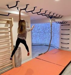 Indoor Playroom, Room Dressing, Room Design Modern, Basement Playroom, Gym Room At Home, Kids Basement, Kids Gym, Home Gym Design