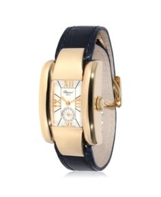 Pre-Owned Chopard La Strada 41/6802 0001 Gold 2006. Condition: Excellent. Designer Yellow Gold Chronometer Watch, Chopard Diamond Watch, Chopard Precious Lace, Chopard Imperiale Watch, Chopard Watch, Gold Case, Womens Watches, White And Black, Jewelry Watches