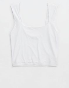 Chic Seamless Square Neck Camisole, Fitted Square Neck Camisole With Built-in Bra, Fitted Tank Top With Built-in Bra And Square Neck, Seamless Square Neck Camisole, Fitted Square Neck Tank Top With Built-in Bra, Square Neck, American Eagle Outfitters, Birthday Wishes, American Eagle