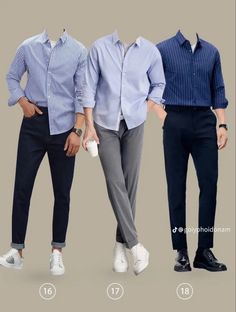 Men's Casual Office Outfits, Minimalist Mens Fashion Korean, Office Smart Casual Mens, Smart Casual Men Outfit Work Office, Formal Dress For Men Office Outfits, Casual Office Outfit Men, Office Casual Outfit Men, Outfit Casual Pria, Office Outfits Men